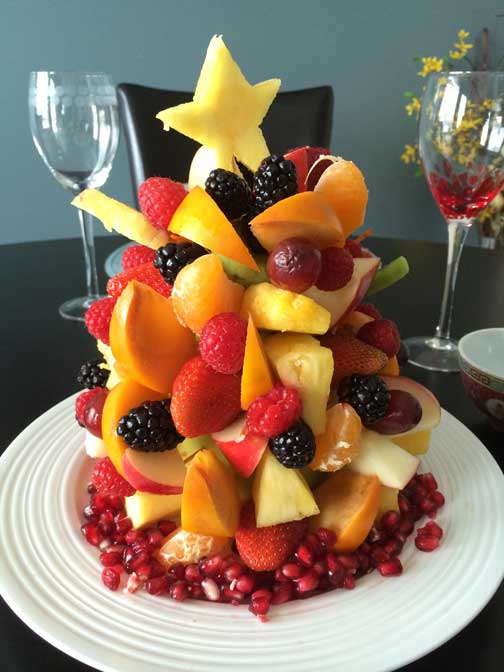 MishMash Globe | Christmas Fruit Tree