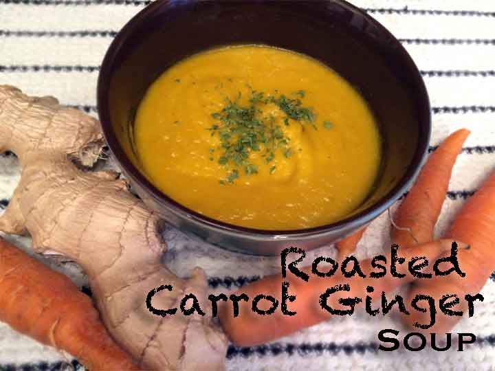 MishMash Globe | Roasted Carrot Ginger Soup