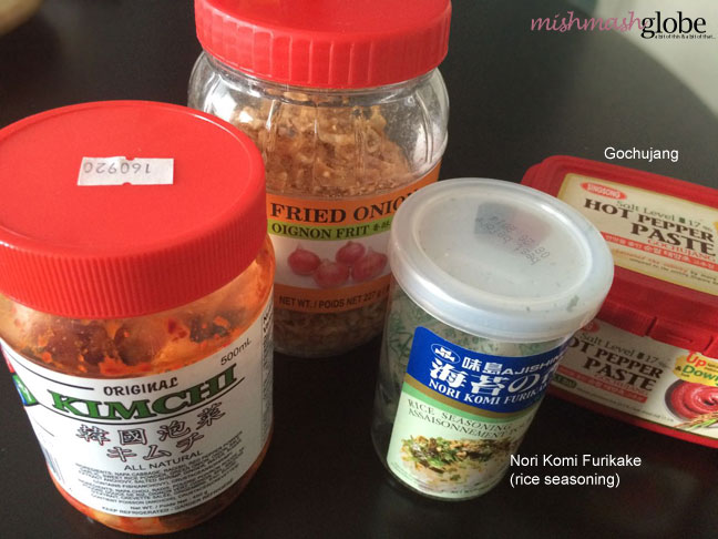 Korean Kimchi Fried Rice | MishMashGlobe.com